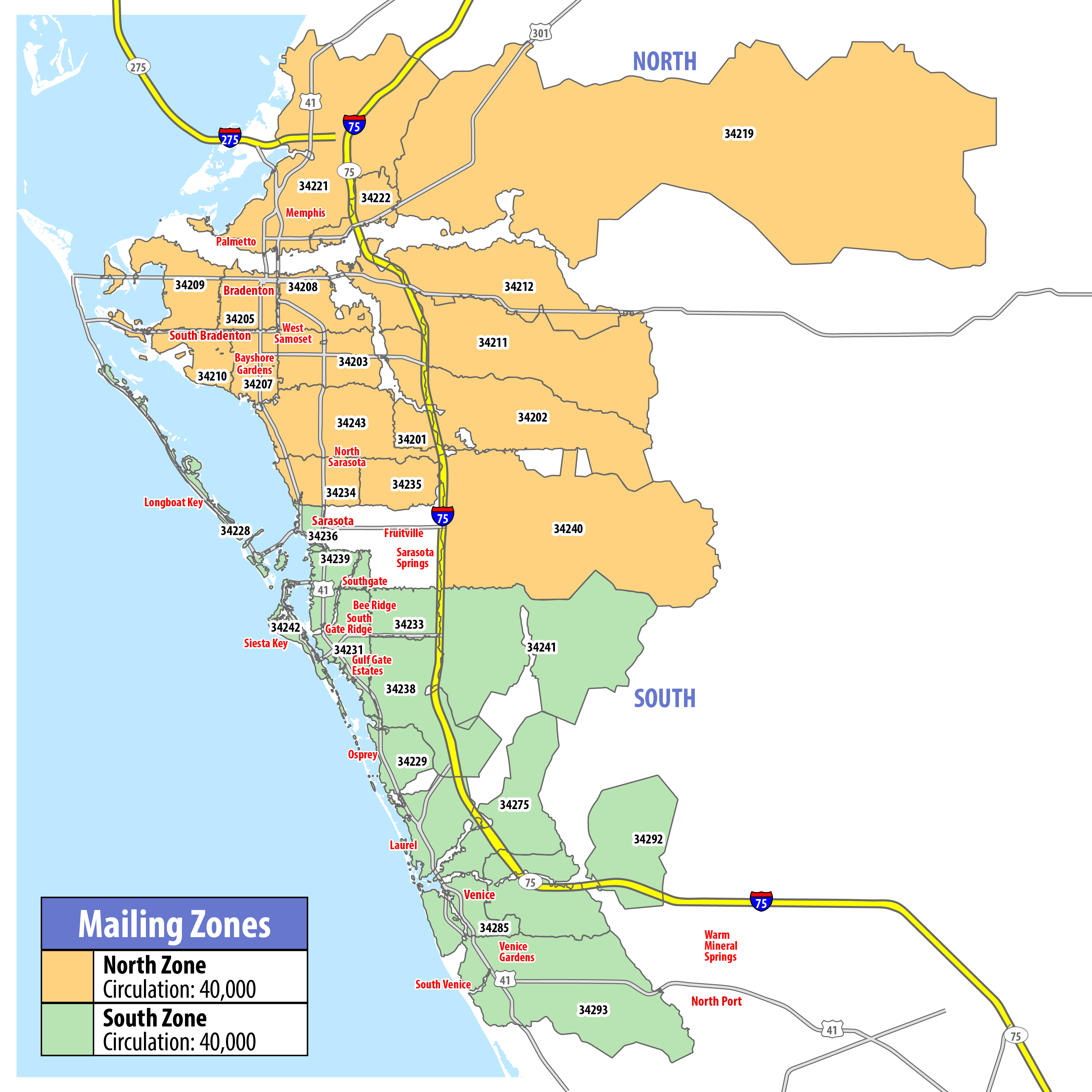 Map of RSVP Sarasota