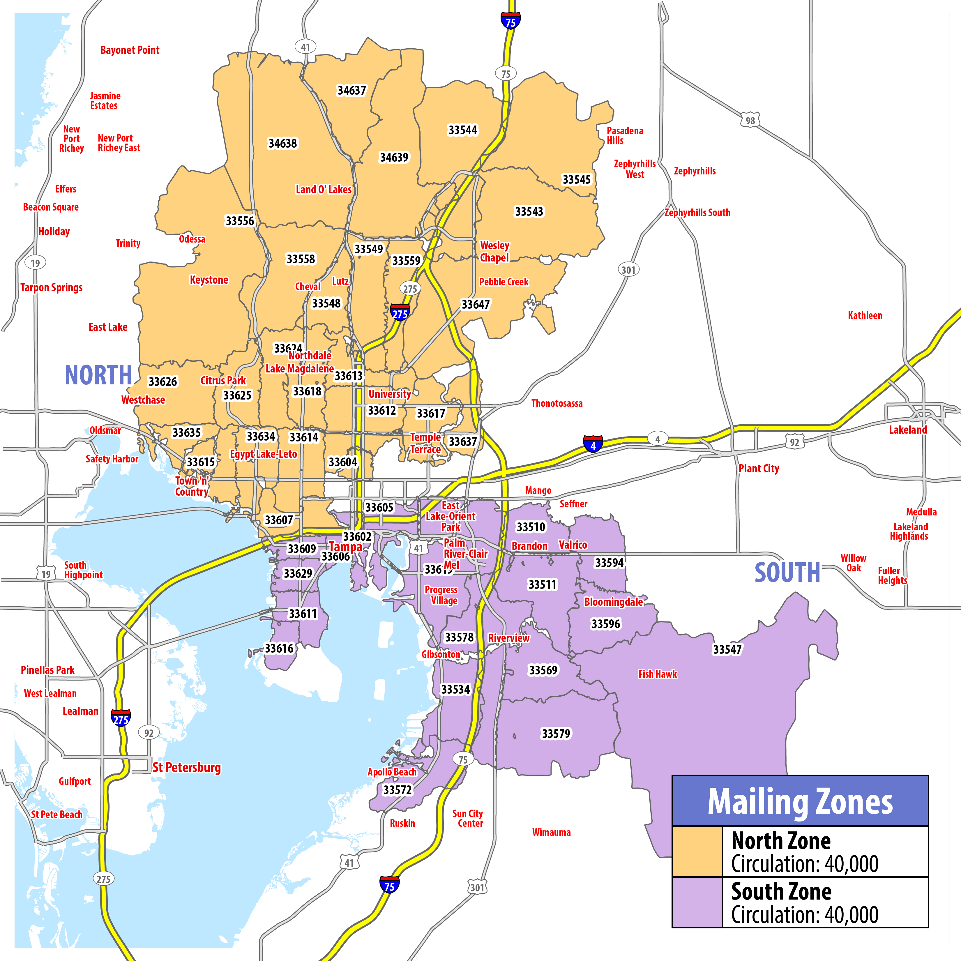 Map of RSVP Tampa