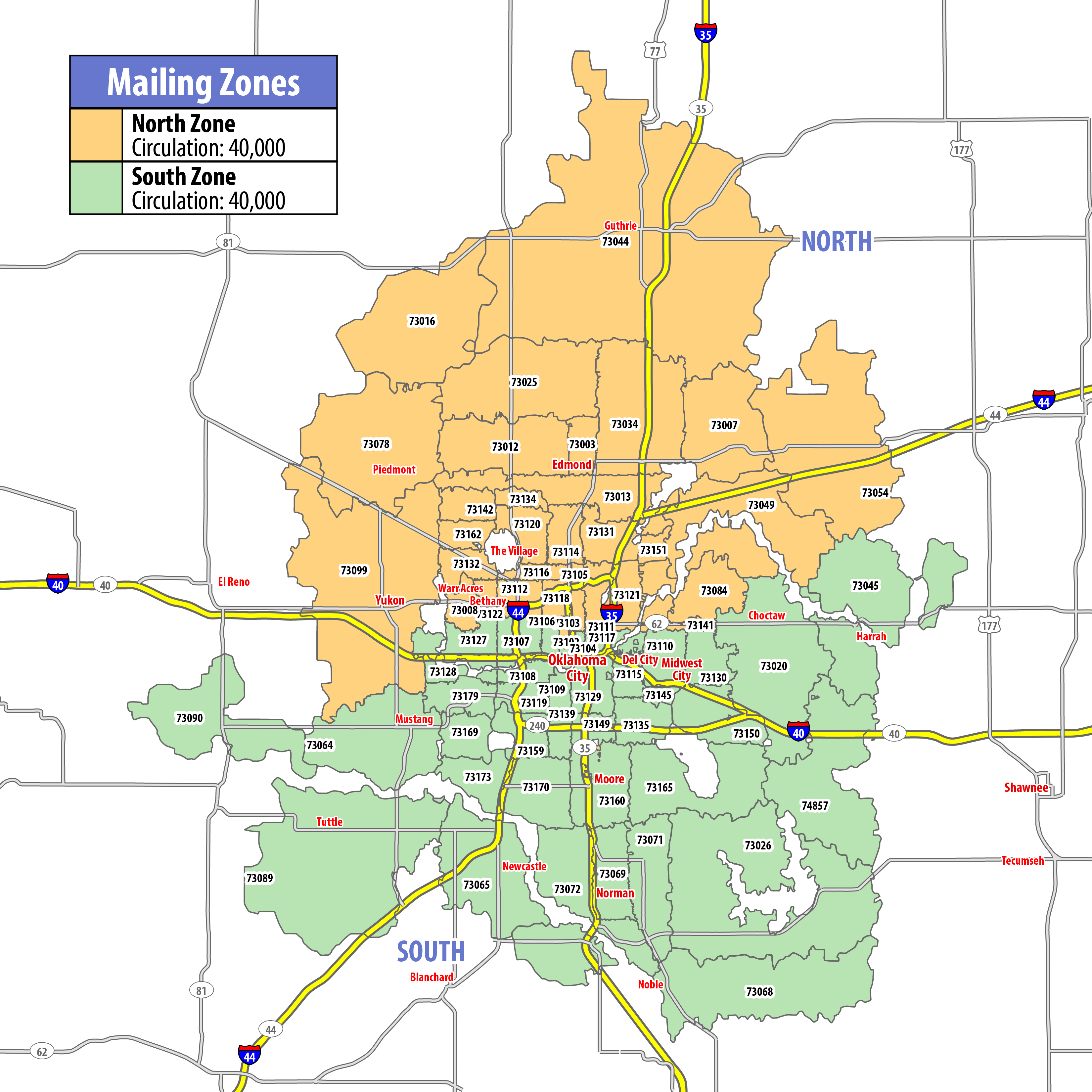 Map of RSVP Oklahoma City